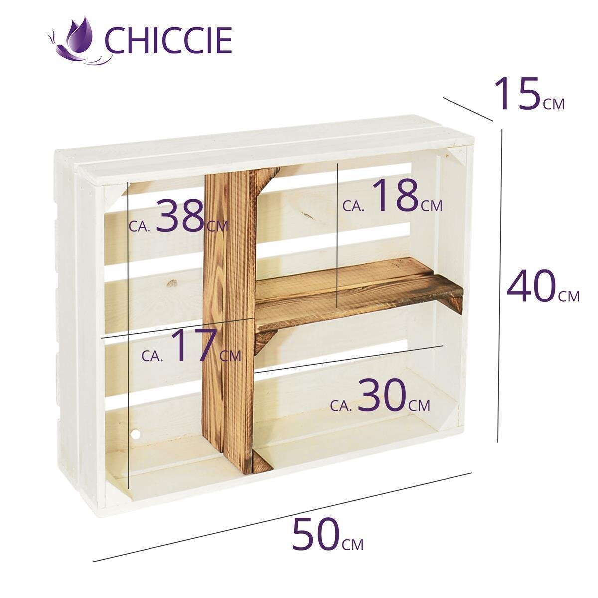 Marwood Caisse En Bois Blanc Flammé Avec Étagère, Boîte Multifonction, Caisses À Vin, Caisses À Marwood Caisse En Bois Blanc Flammé Avec Étagère, Boîte Multifonction, Caisses À Vin, Caisses À