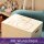 CHICCIE Holzbox Personalisiert zur Geburt - 40x30x23cm Aufbewahrungsbox Holztruhe Natur