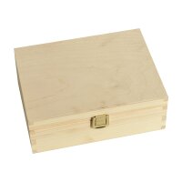 CHICCIE Aufbewahrungsbox 21x16x9cm -  Natur Holz...