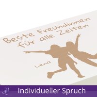 CHICCIE Holzbox Personalisiert Beste Freundinnen Gravur Geschenkidee Geburtstag