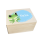 CHICCIE Erinnerungsbox personalisiert f&uuml;r Baby &amp; Kind mit Aquarell Druck farbig Frosch - Geburt Holzkiste f&uuml;r sch&ouml;ne Erinnerungen - Holz-Box Erinnerungskiste