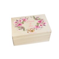 CHICCIE Erinnerungsbox personalisiert zur Hochzeit mit...