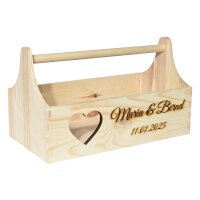 CHICCIE Geschenkkorb zur Hochzeit Personalisierbar mit...