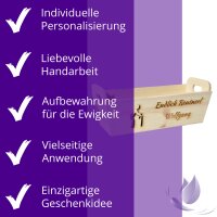 CHICCIE Geschenkkorb mit Henkeln Personalisierbar...