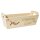 CHICCIE Geschenkkorb mit Henkeln Personalisierbar Wunschtext mit Fisch 35x11x13cm Pr&auml;sentkorb Holz Geschenkidee Holzkiste Taufe Kommunion Konfirmation