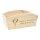 CHICCIE Geschenkkorb Personalisierbar Wunschtext mit Luftballons 24x13x8cm Abgerundet Pr&auml;sentkorb Holz Geschenkidee Holzkiste Geburtstag Abschied Personalisierung