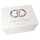 CHICCIE Erinnerungsbox personalisierbar zur Hochzeit &amp; Ehe mit farbigem 3D-Druck 40x30x23cm Wei&szlig; Andenken Verlobungsgeschenk Geschenkidee Brautpaar