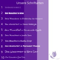 CHICCIE Geschenkkorb Personalisierbar Stern Wunschtext 24x13x8cm Abgerundet Pr&auml;sentkorb Holz Geschenkidee Holzkiste Weihnachten Weihnachtsstern Adventskalender