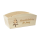 CHICCIE Geschenkkorb Personalisierbar Tanne Wunschtext 24x13x8cm Abgerundet Pr&auml;sentkorb Holz Geschenkidee Holzkiste Weihnachten Weihnachtsbaum Adventskalender