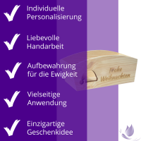 CHICCIE Geschenkkorb Personalisierbar Nikolausm&uuml;tze...