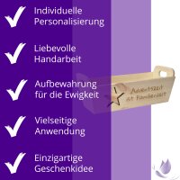 CHICCIE Geschenkkorb mit Henkeln Personalisierbar Stern...