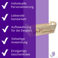 CHICCIE Geschenkkorb mit Henkeln Personalisierbar...