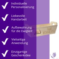 CHICCIE Geschenkkorb mit Henkeln Personalisierbar...