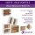CHICCIE 3 Set Holzkiste Grete Wei&szlig; Geflammt 50x40x30cm - Kurzes Regal Weinkiste